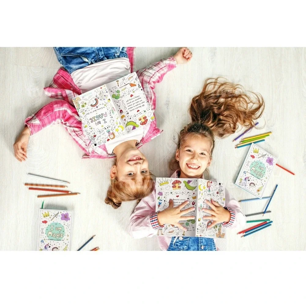 High Quality 18 Colored Pencils Set Kids Confidence Positivity Affirmations